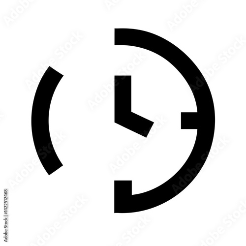 dial med low glyph flat vector icon