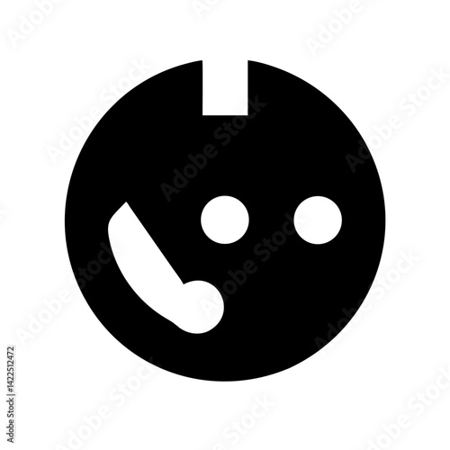 dial max glyph flat vector icon