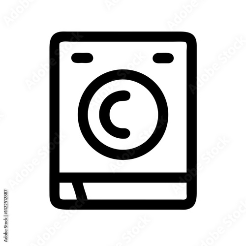 dryer glyph  flat vector icon
