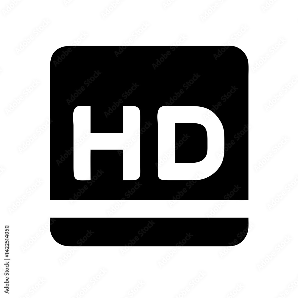 high definition glyph flat vector icon high definition glyph flat vector icon
