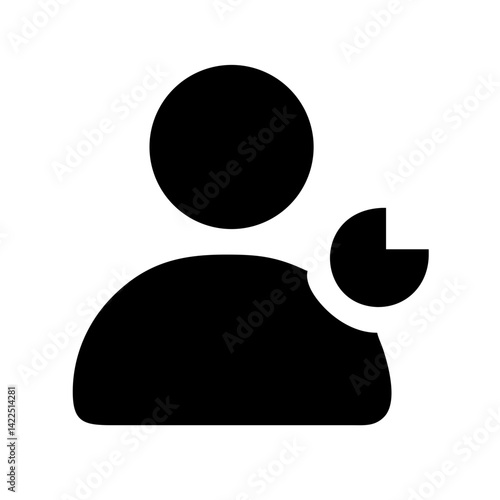 images user glyph flat vector icon