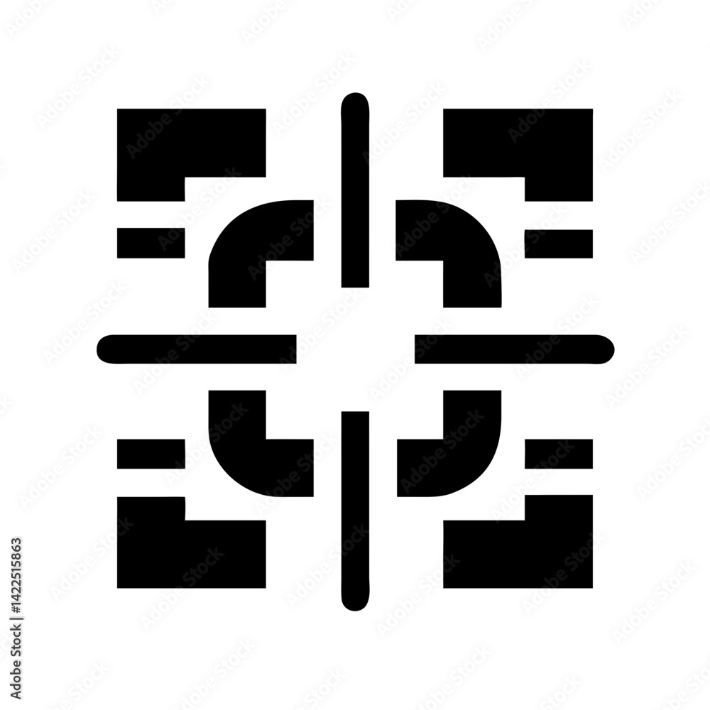 Obraz premium pompebled glyph flat vector icon