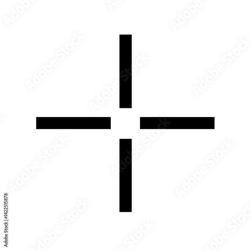 plus minus glyph flat vector icon