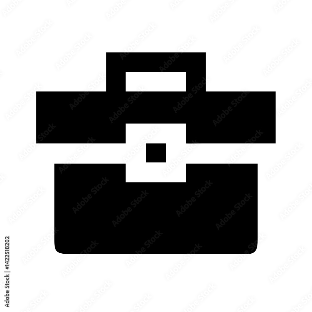 tool box glyph flat vector icon tool box glyph flat vector icon