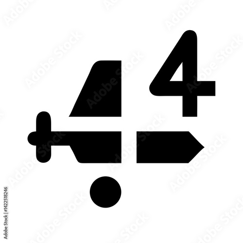transporter   glyph flat vector icon
