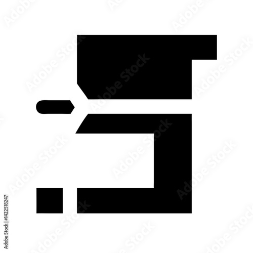 transporter   glyph flat vector icon