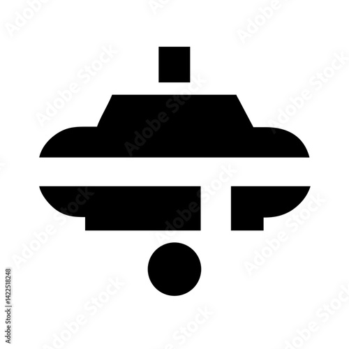 transporter   glyph  flat vector icon