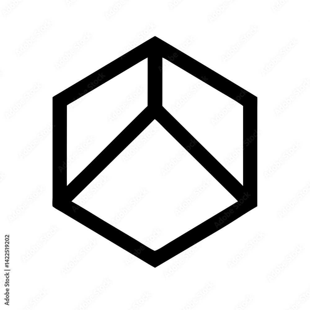 vector polygon glyph flat vector icon vector polygon glyph flat vector icon