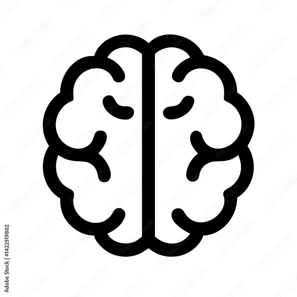 brain icon flat vector icon brain icon flat vector icon