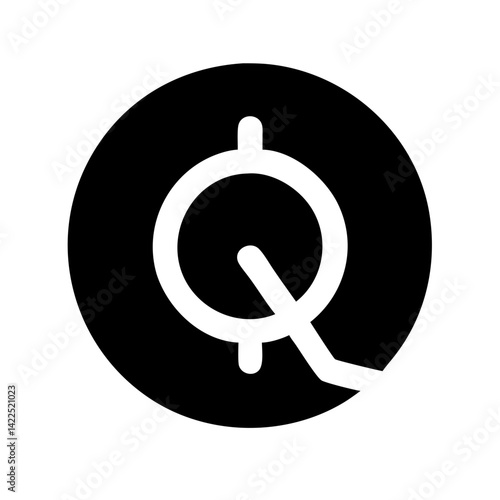 quetzal currency glyph icon  flat vector icon