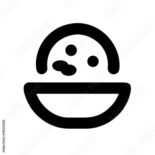 congee icon  flat vector icon