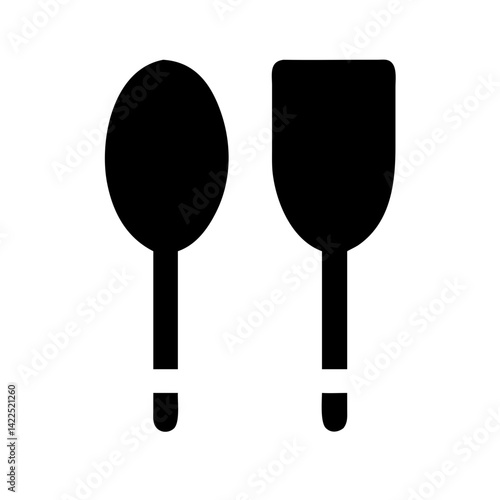 paddles icon  flat vector icon