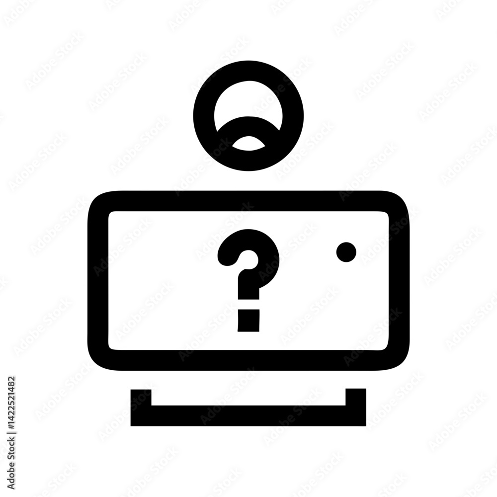 quiz game icon flat vector icon quiz game icon flat vector icon