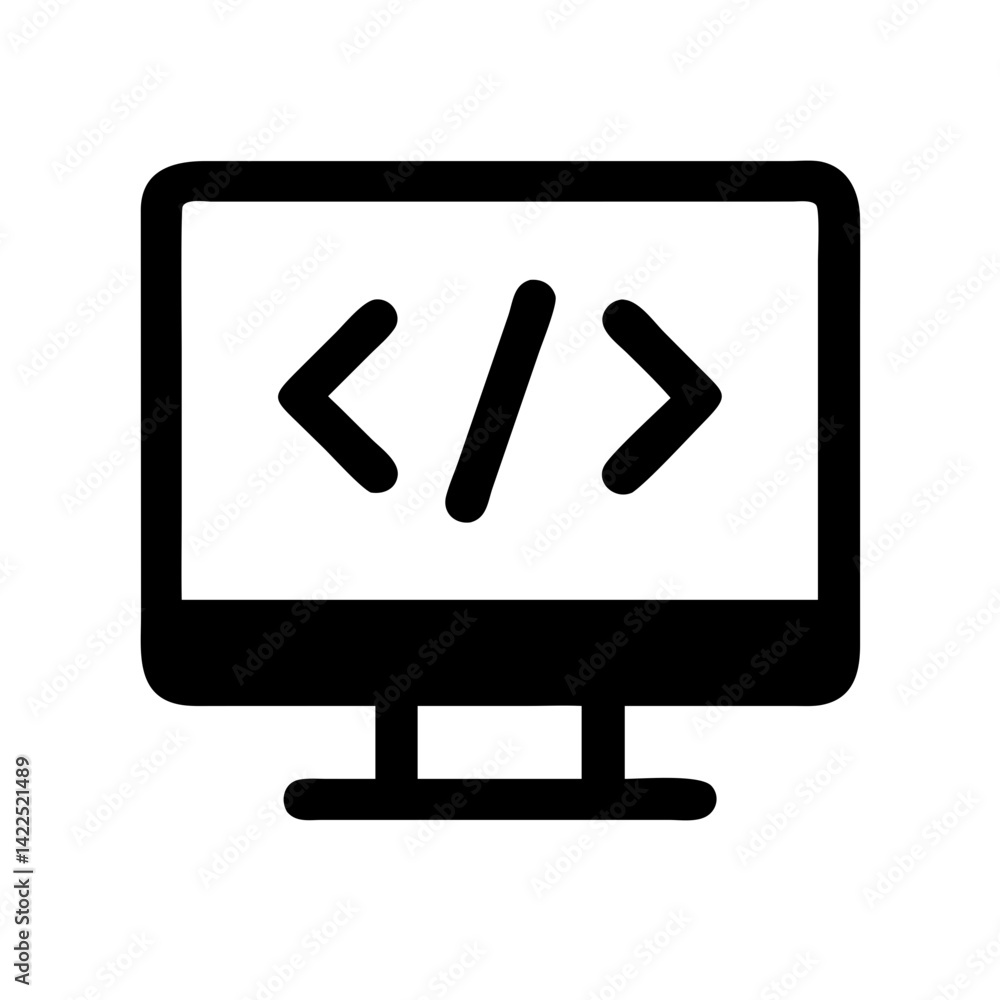 programming icon flat vector icon programming icon flat vector icon