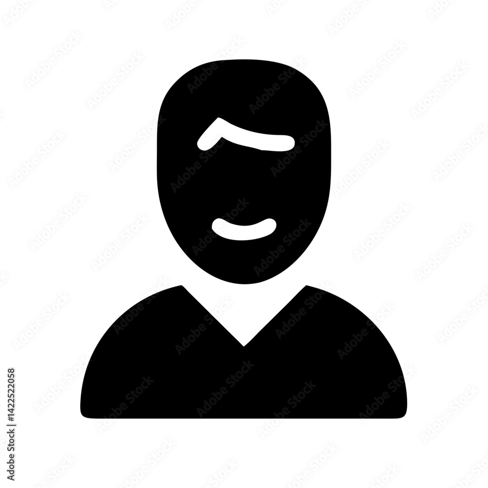 man icon flat vector icon man icon flat vector icon