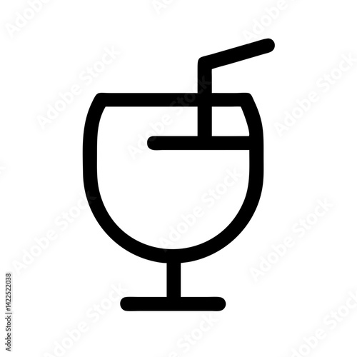 drink icon  flat vector icon