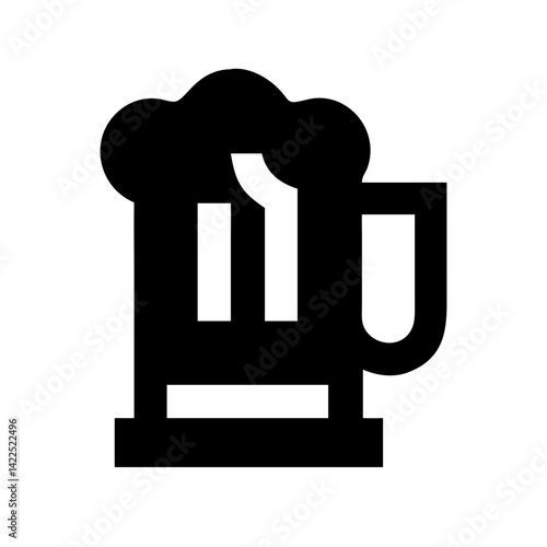 beer icon  flat vector icon