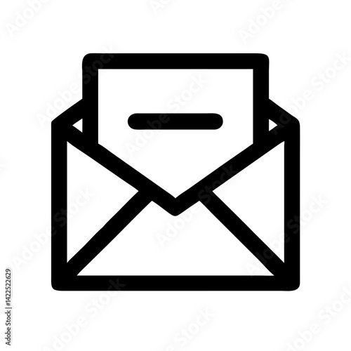 mail icon  flat vector icon