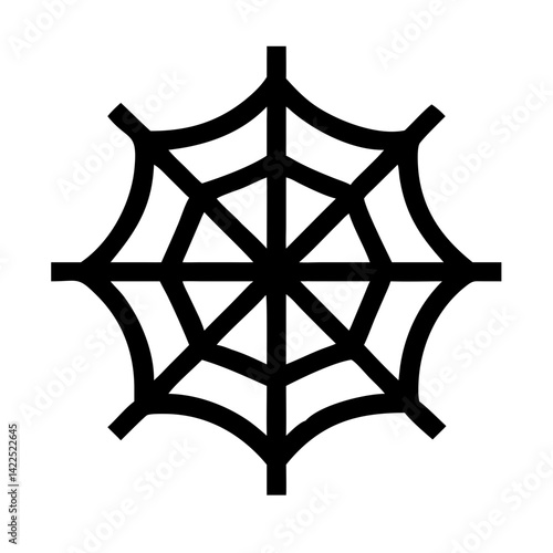 cobweb icon  flat vector icon