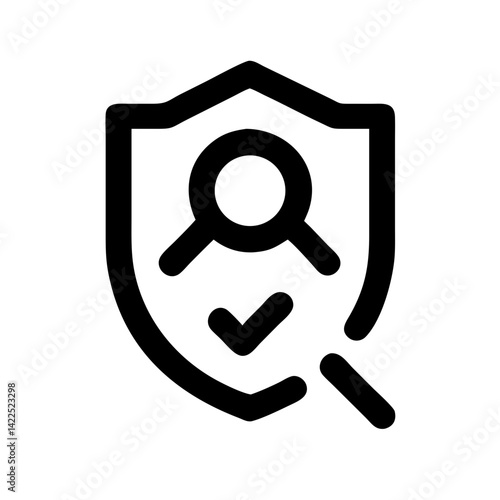 authenticity icon  flat vector icon