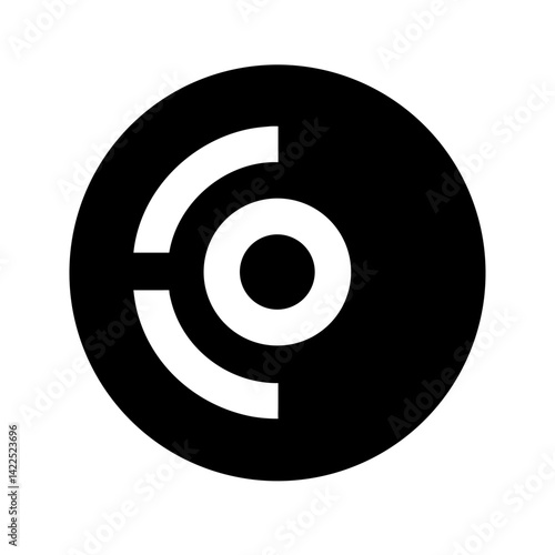 vynil icon  flat vector icon