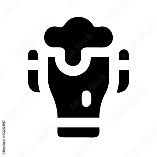 beer icon  flat vector icon