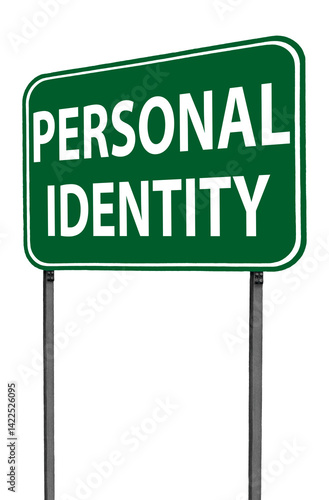 personal identity sign