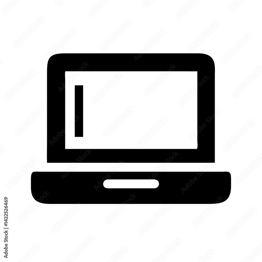 laptop icon flat vector icon laptop icon flat vector icon
