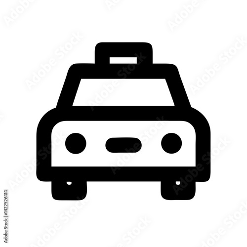 taxi icon  flat vector icon