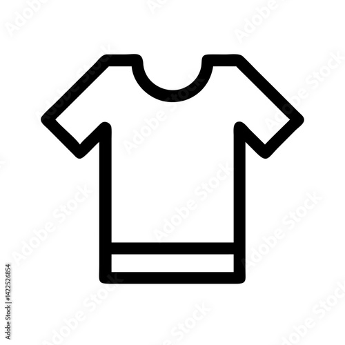 tshirt icon  flat vector icon