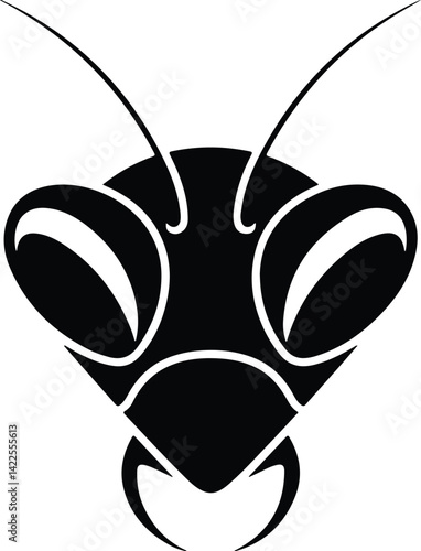 Bee Silhouette Set | Insect Vector Icons in Black Honey Bee Outline Clipart | Flying Bee Silhouettes