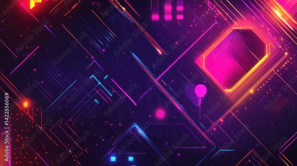Obraz premium Futuristic circuit board design