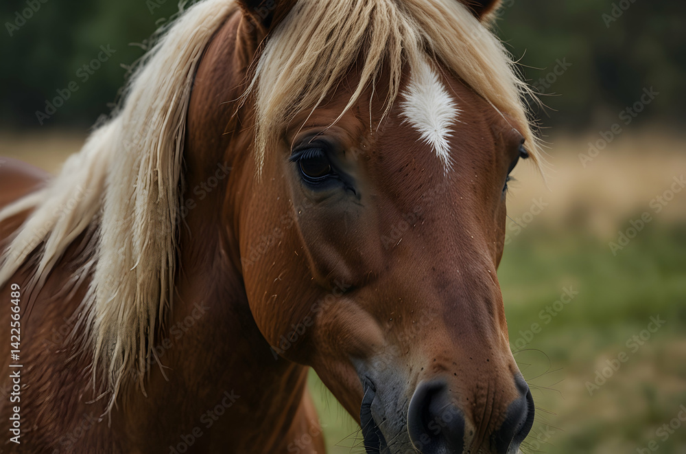 Obraz premium Arabian Horse Head