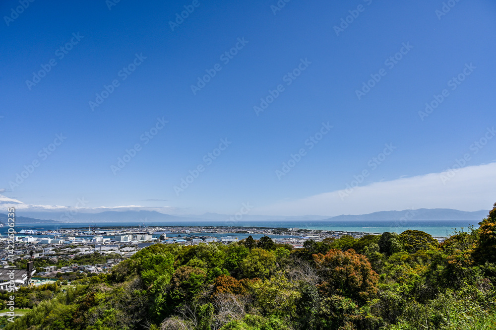 静岡日本平から富士山