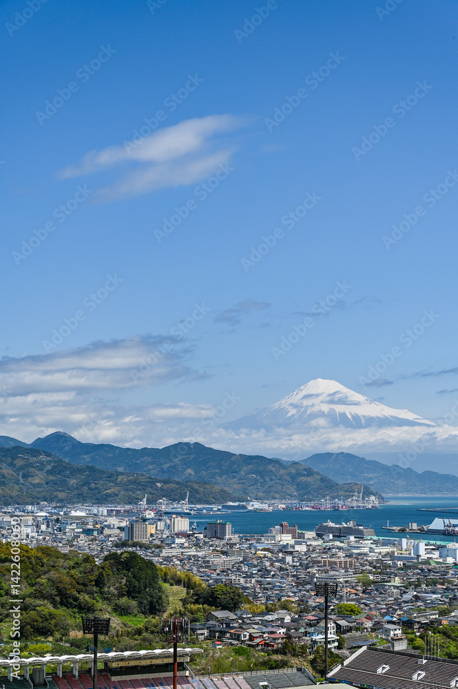 静岡日本平から富士山