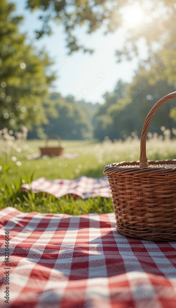 Sunlit Picnic Moment Sunlit Picnic Moment