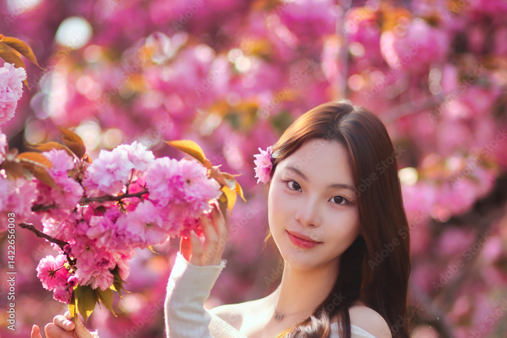 Fototapeta premium 소녀