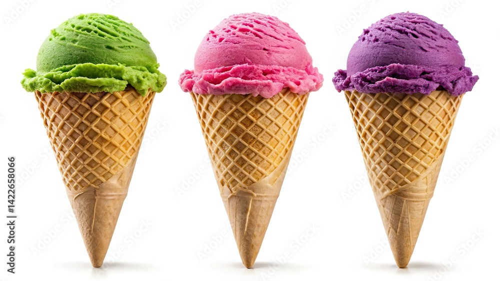 Ice Cream Trio Rule of Thirds Photography Ice Cream Trio Rule of Thirds Photography