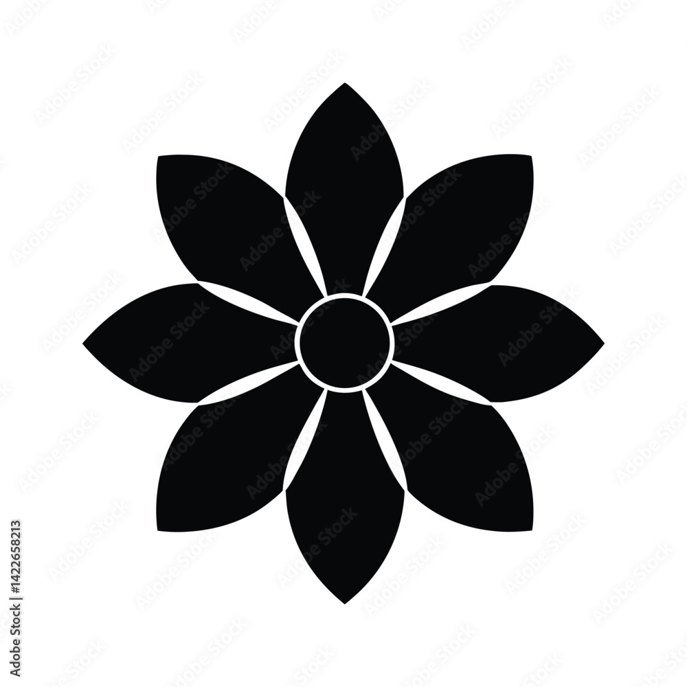 abstract flower vector illustration abstract flower vector illustration