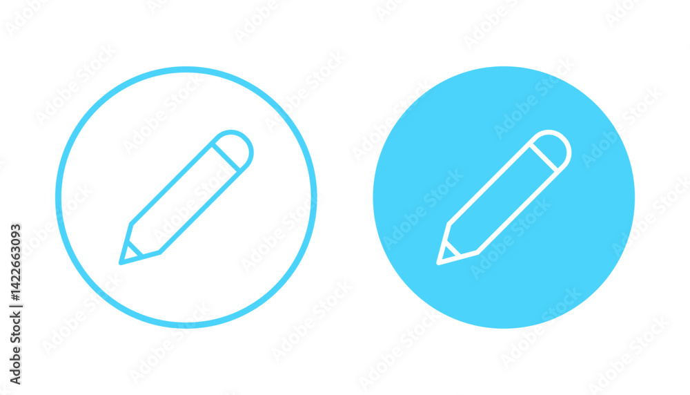 Pencil icon vector. pen sign and symbol. edit icon vector Pencil icon vector. pen sign and symbol. edit icon vector