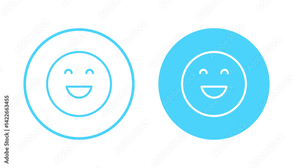 Smile icon vector. smile emoticon icon. feedback sign and symbol Smile icon vector. smile emoticon icon. feedback sign and symbol