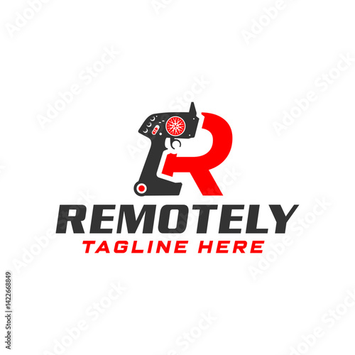 car remote control logo with letter R