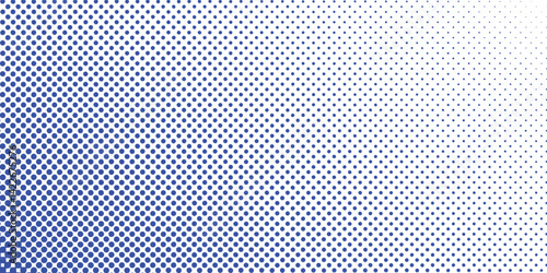 Halftone vector background. Monochrome abstract dotted gradient backdrop
