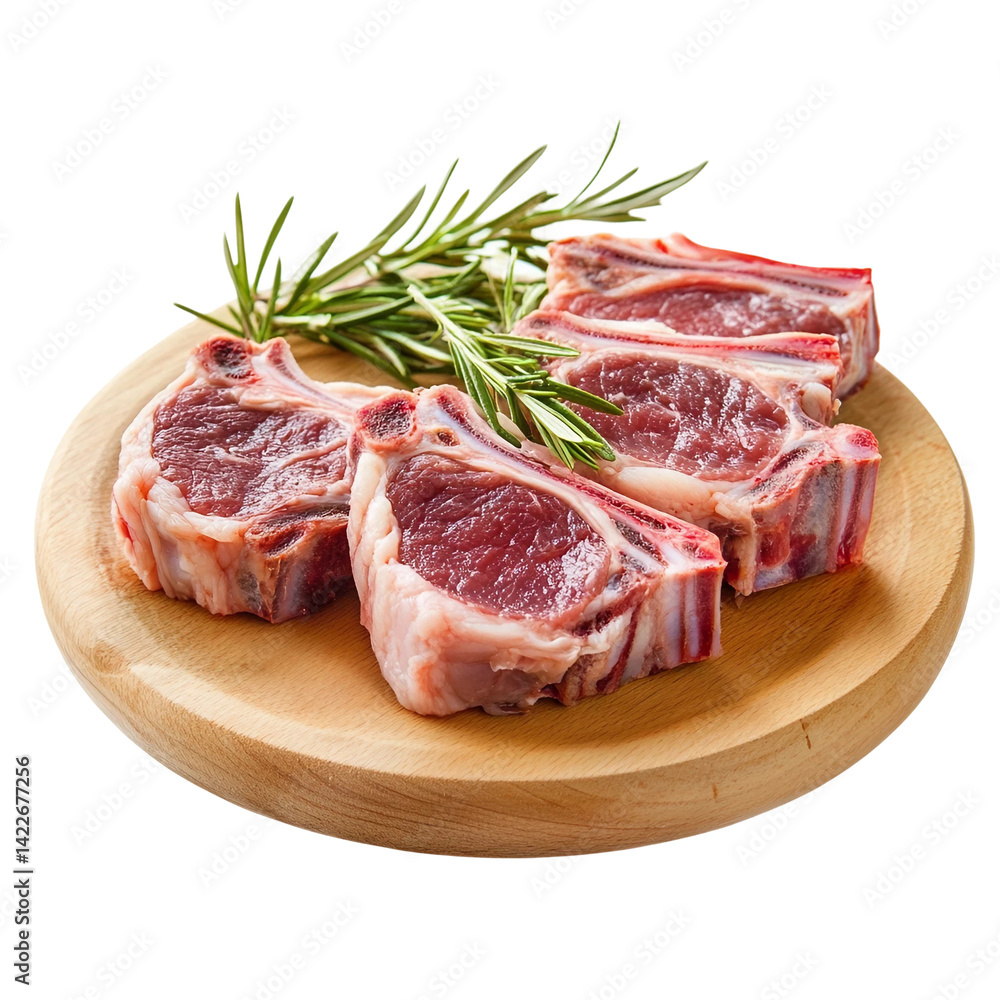 Raw meat Isolated on white and transparent background. Raw meat Isolated on white and transparent background.
