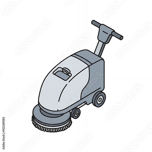 Floor Scrubber Machine Cleaning Equipment for Hard Floors
