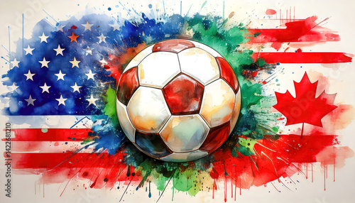 world cup 2026 america canada mexico as home nation banner match
