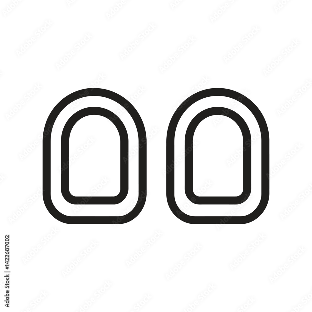 Arched Outlines on Transparent Background Design Isolated Elements Arched Outlines on Transparent Background Design Isolated Elements