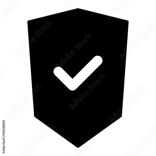 shield with check mark icon