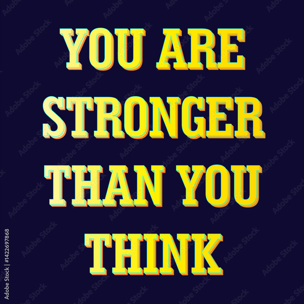 Inspirational Quote In Bold 3D-style Yellow Typography On Dark Background.Perfect For Posters, Social Media, Mental Health Campaigns, And Motivational Content. Empowering And Uplifting Message Design. Inspirational Quote In Bold 3D-style Yellow Typography On Dark Background.Perfect For Posters, Social Media, Mental Health Campaigns, And Motivational Content. Empowering And Uplifting Message Design.