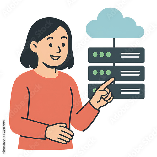 woman with tablet pc